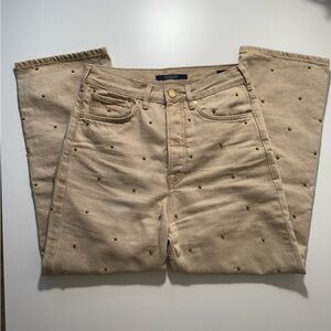 Scotch & Soda | Boyfriend Jeans | US W 24 | Tan & Gold